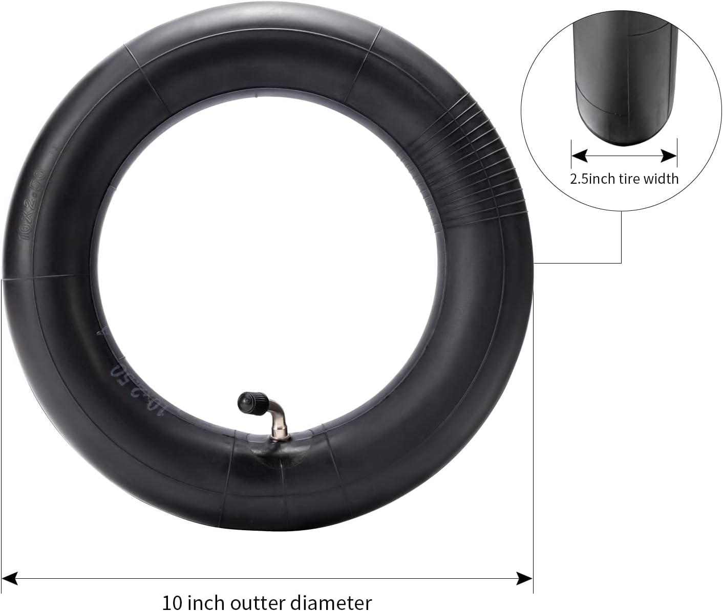 10 x 2.5 Tube