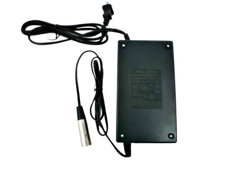 Charger 24V-5.0A LAB - XLR 3 prong Male