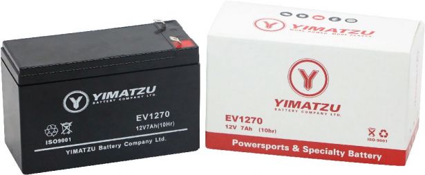Yimatzu 7.0AH Lead Acid Battery