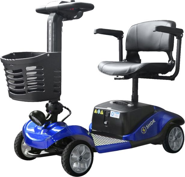 SHOK Go - 24V 4-Wheel Folding Mobility Scooter