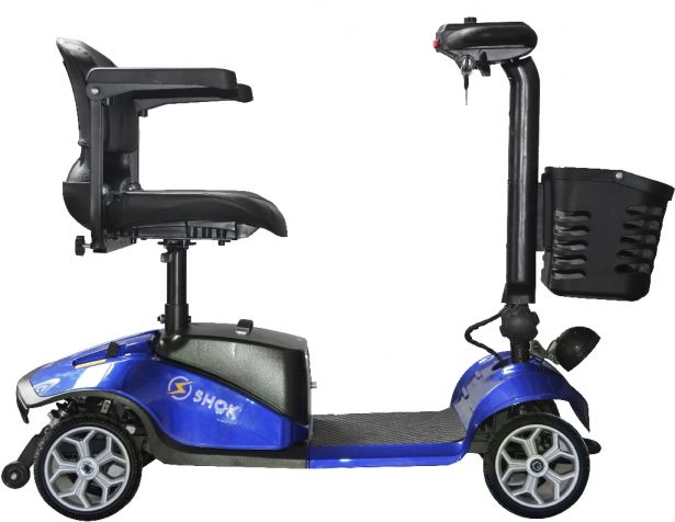 SHOK Go - 24V 4-Wheel Folding Mobility Scooter