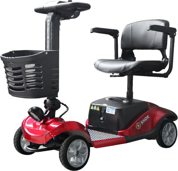 SHOK Go - 24V 4-Wheel Folding Mobility Scooter