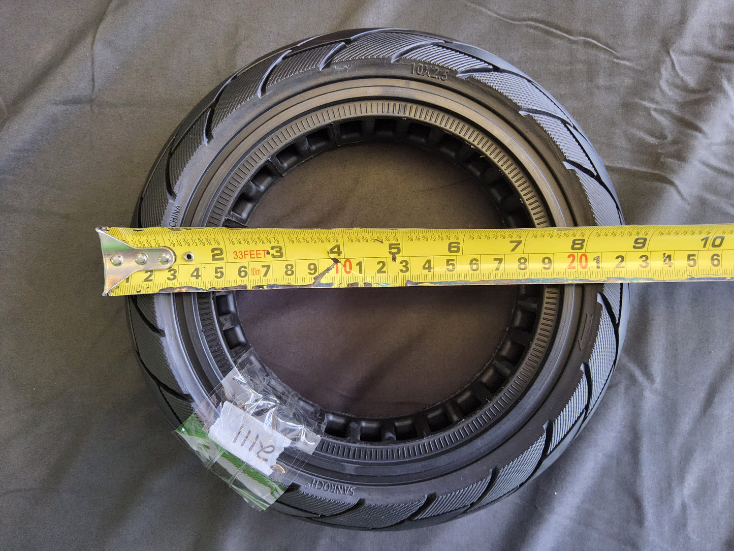 10x2.5 (also 60/70-6.5 ) Solid Tire