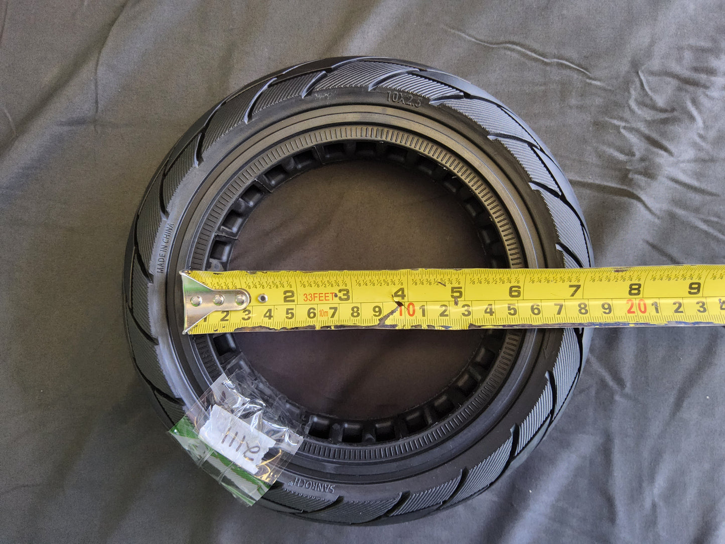 10x2.5 (also 60/70-6.5 ) Solid Tire