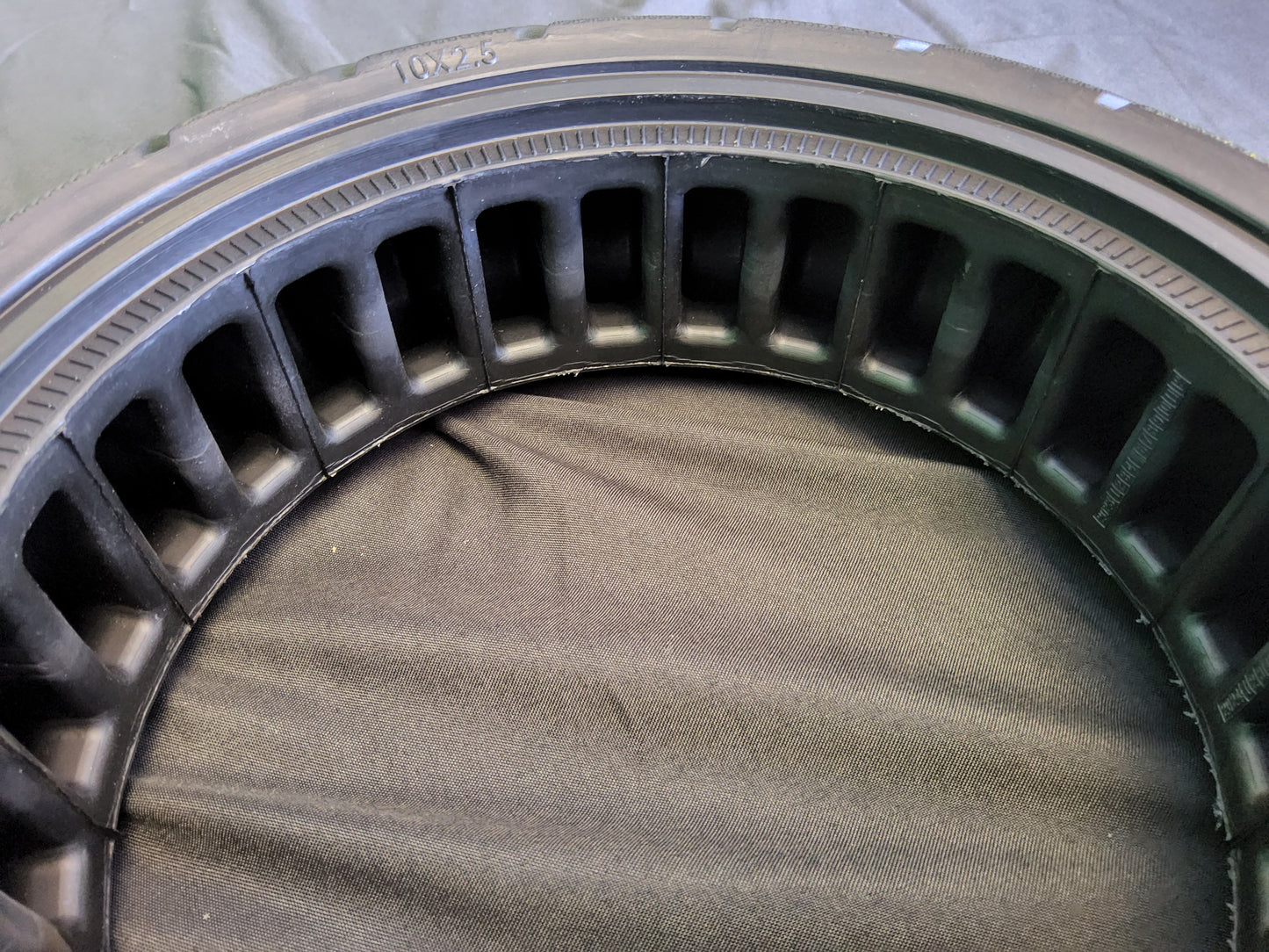 10x2.5 (also 60/70-6.5 ) Solid Tire