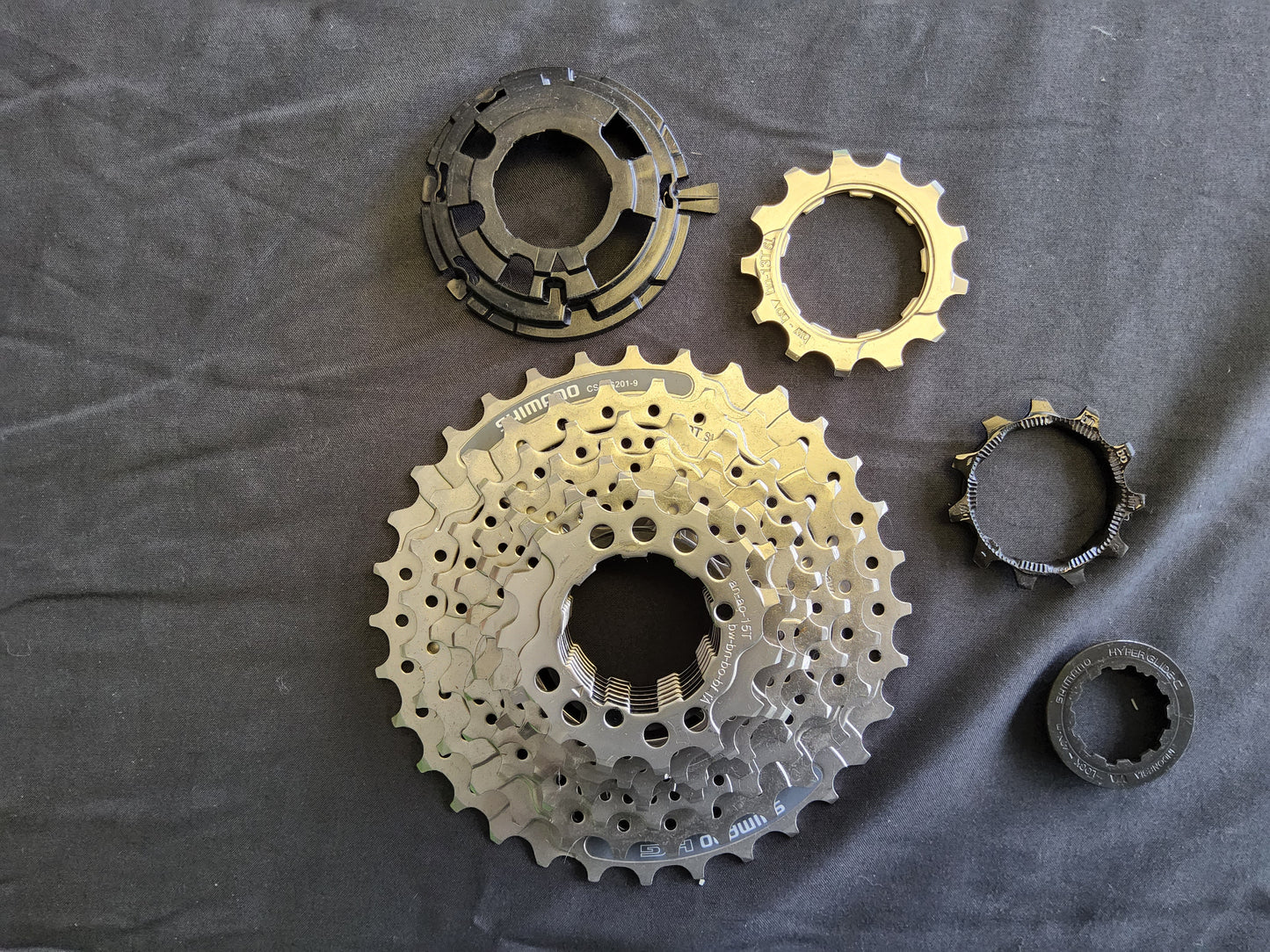 Shimano Cassette 9 speed CS-HG201-9