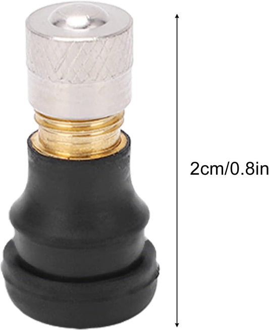 Tubeless Tire Air Valve 2cm Long for 9mm Diameter for Electric Scooter