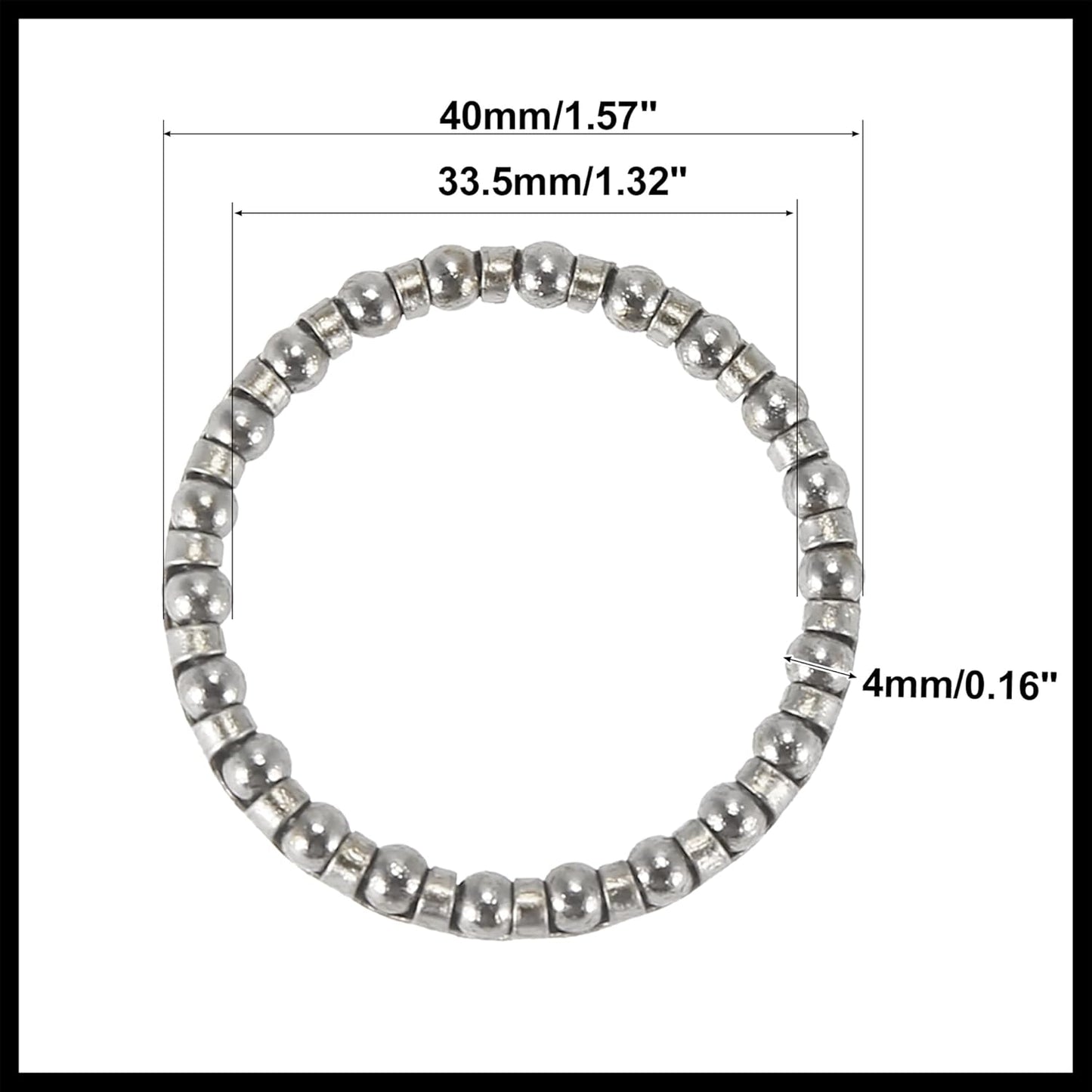 Headset Bearings 2pcs 4mm x 22 Ball Bearings