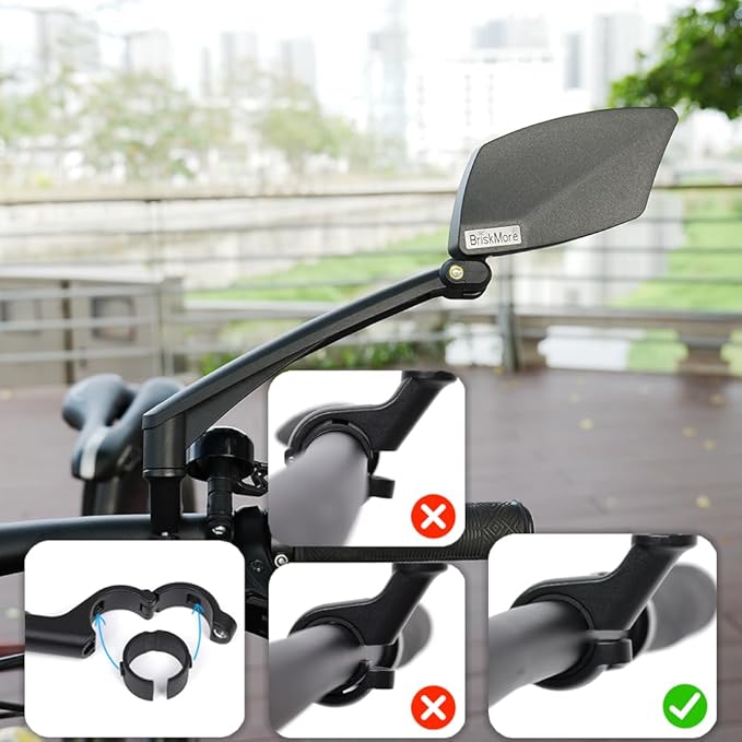 EBP Cobalt Handlebar Mirror (Sold Individually)