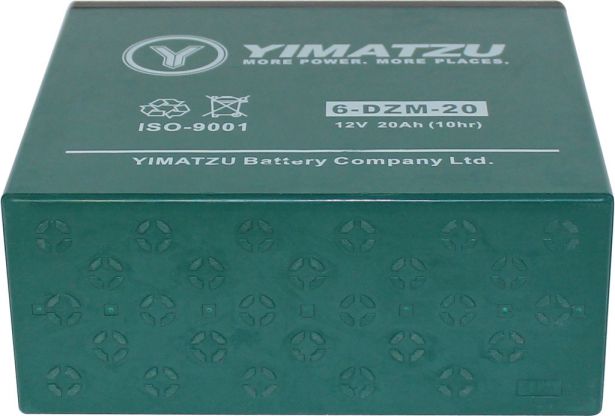 Yimatzu Lead Acid Battery 12v 20AH