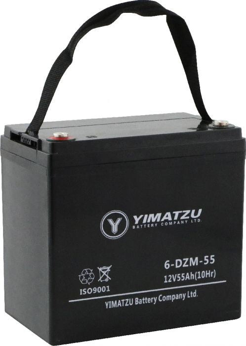 Yimatzu 12v 55ah Lead Acid Battery