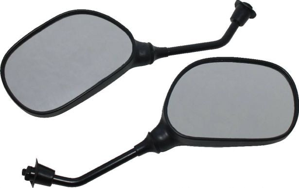 Mirror Oval 8mm 2pc set