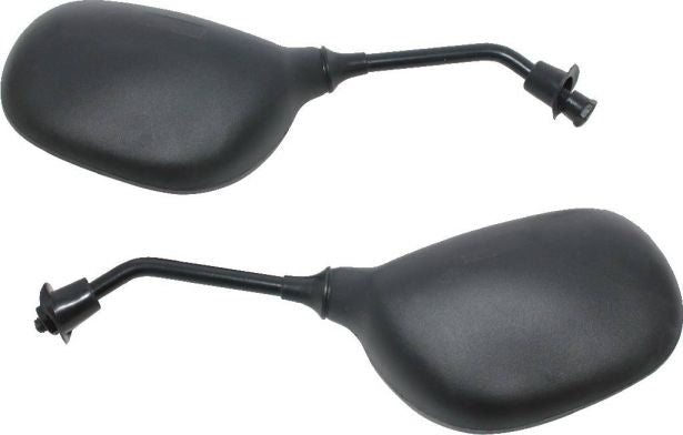 Mirror Oval 8mm 2pc set