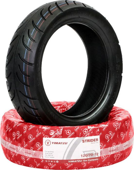 120/70-12 Tubeless Tire Yimatzu Strider