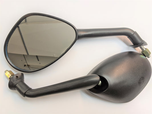 E-Bike Pros Comfort Mirror Set - Black - Universal