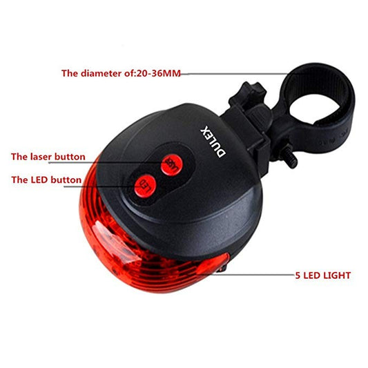 Bicycle Laser Tail Light